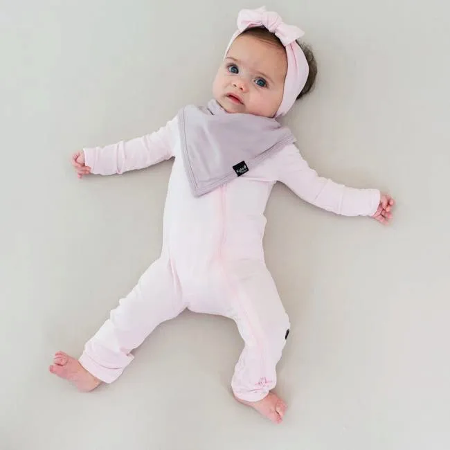 Kyte Baby Zippered Romper in Sakura