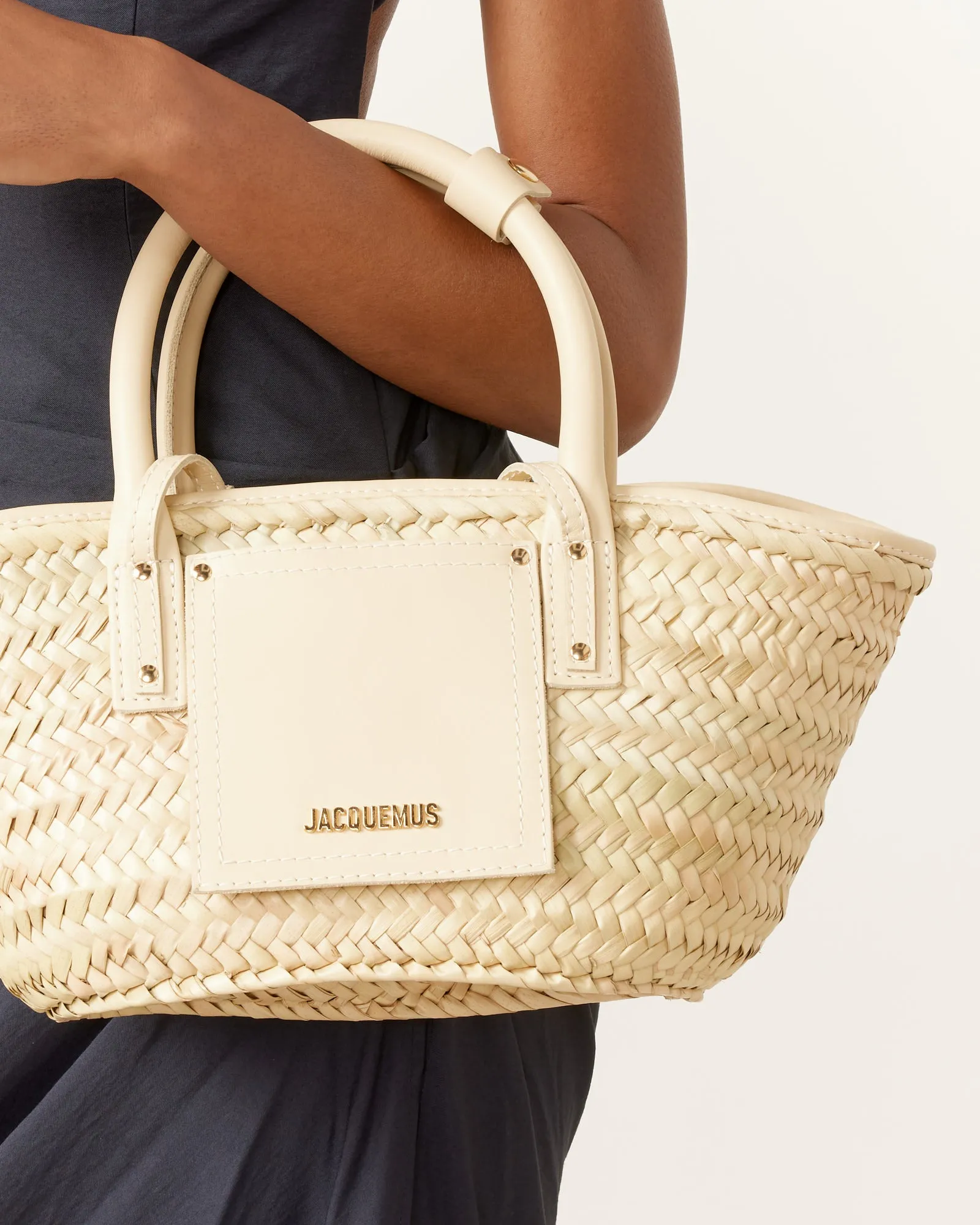 Le Petit Panier Soli Bag in Ivory