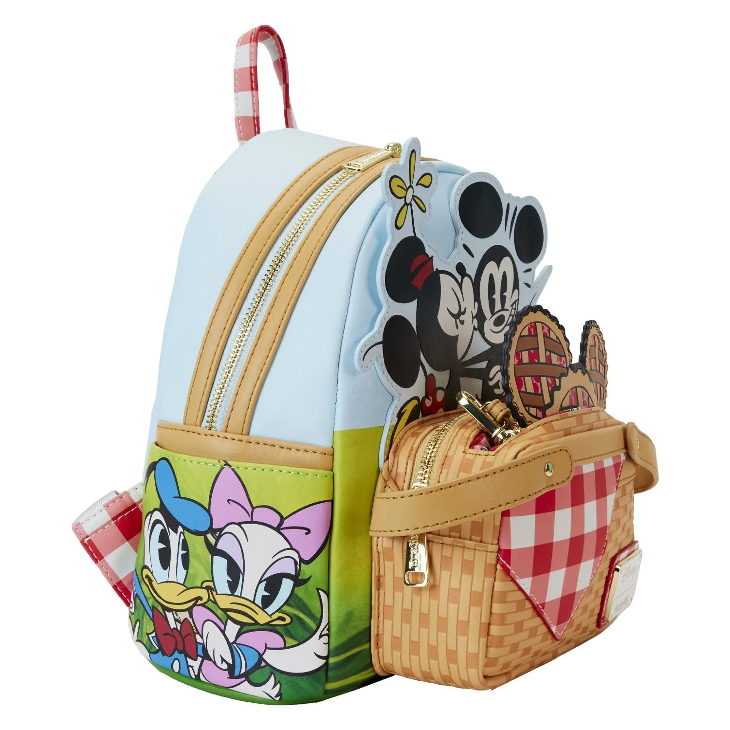 Loungefly Disney Mickey and Friends Picnic Mini Backpack - Preorder