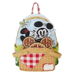 Loungefly Disney Mickey and Friends Picnic Mini Backpack - Preorder