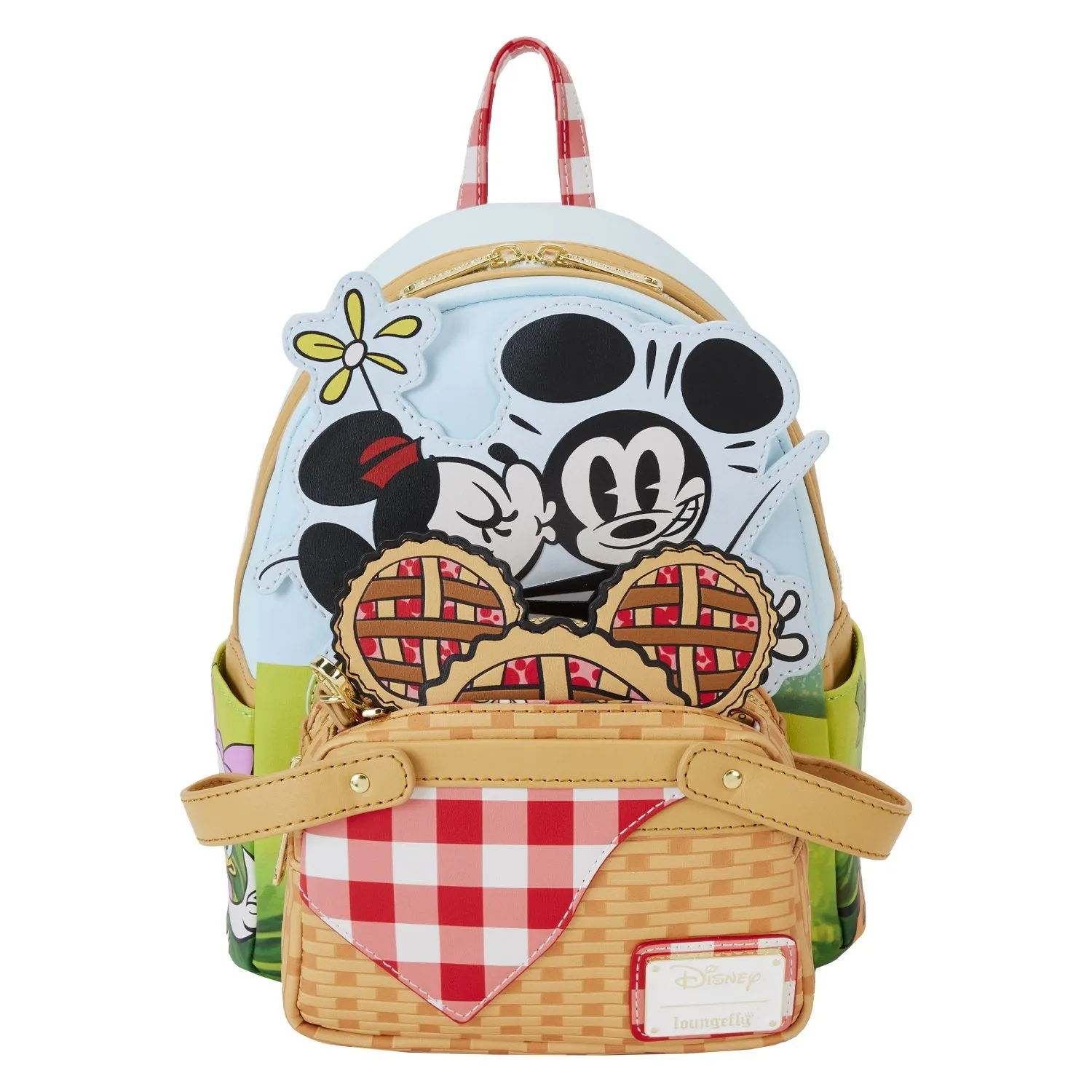 Loungefly Disney Mickey and Friends Picnic Mini Backpack - Preorder