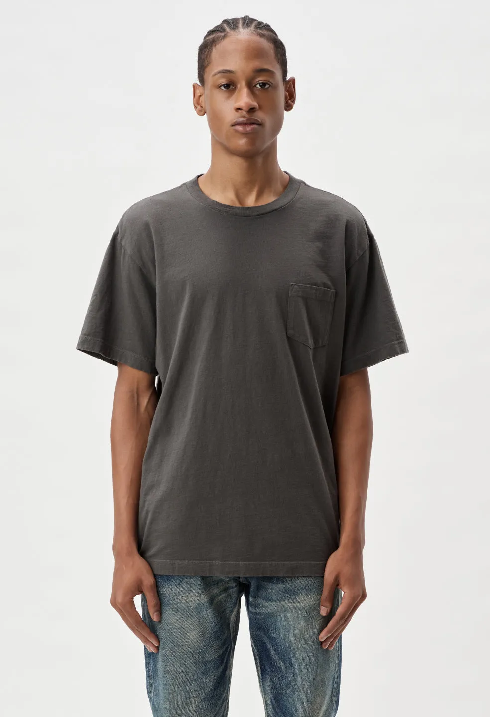 Lucky Pocket Tee / Charcoal