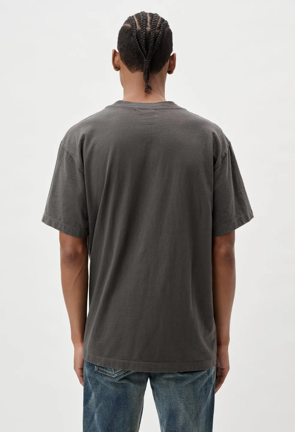 Lucky Pocket Tee / Charcoal