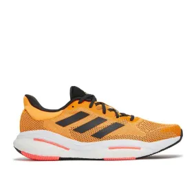 Men's Adidas Solar Glide 5, Flash Orange / Carbon / Turbo, 9.5 D Medium