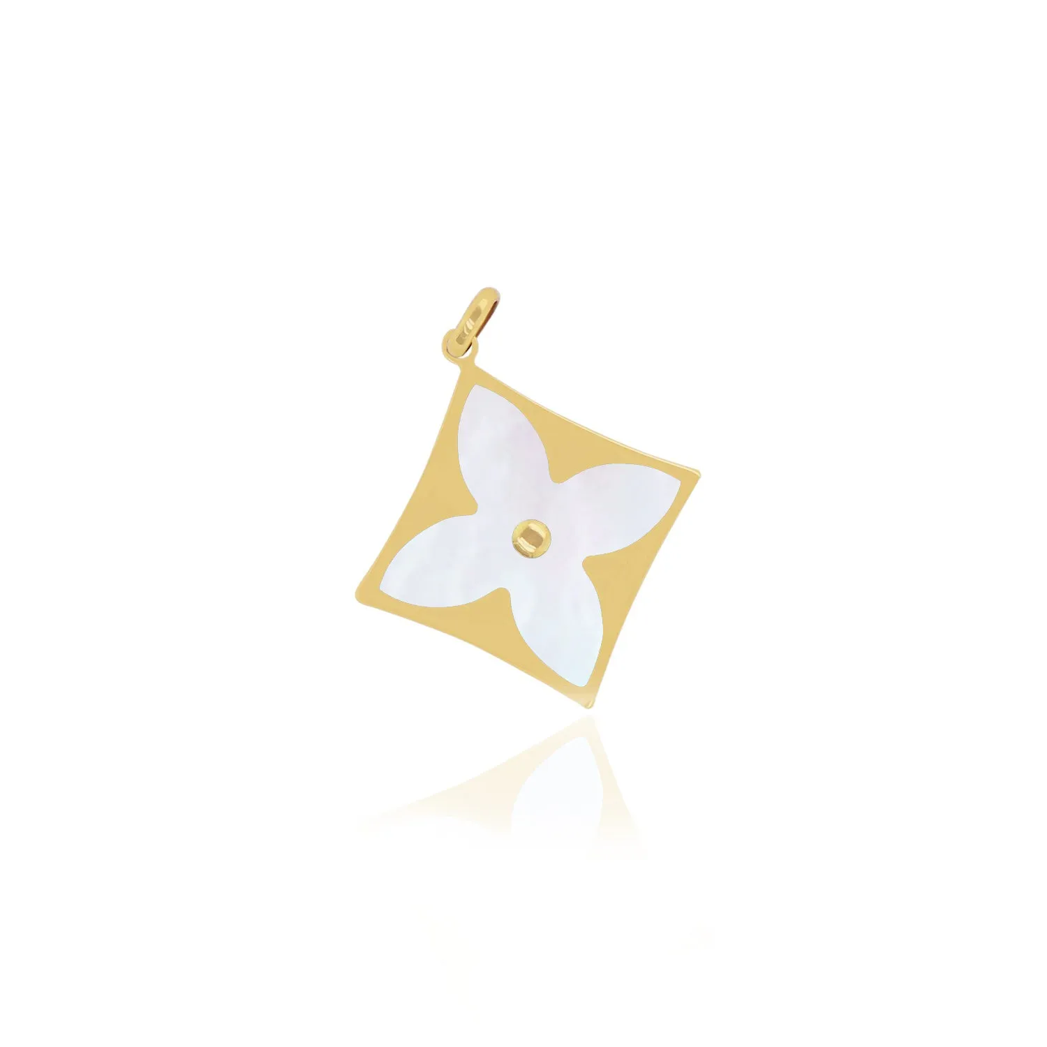 Mother of Pearl Luxe Flower Charm