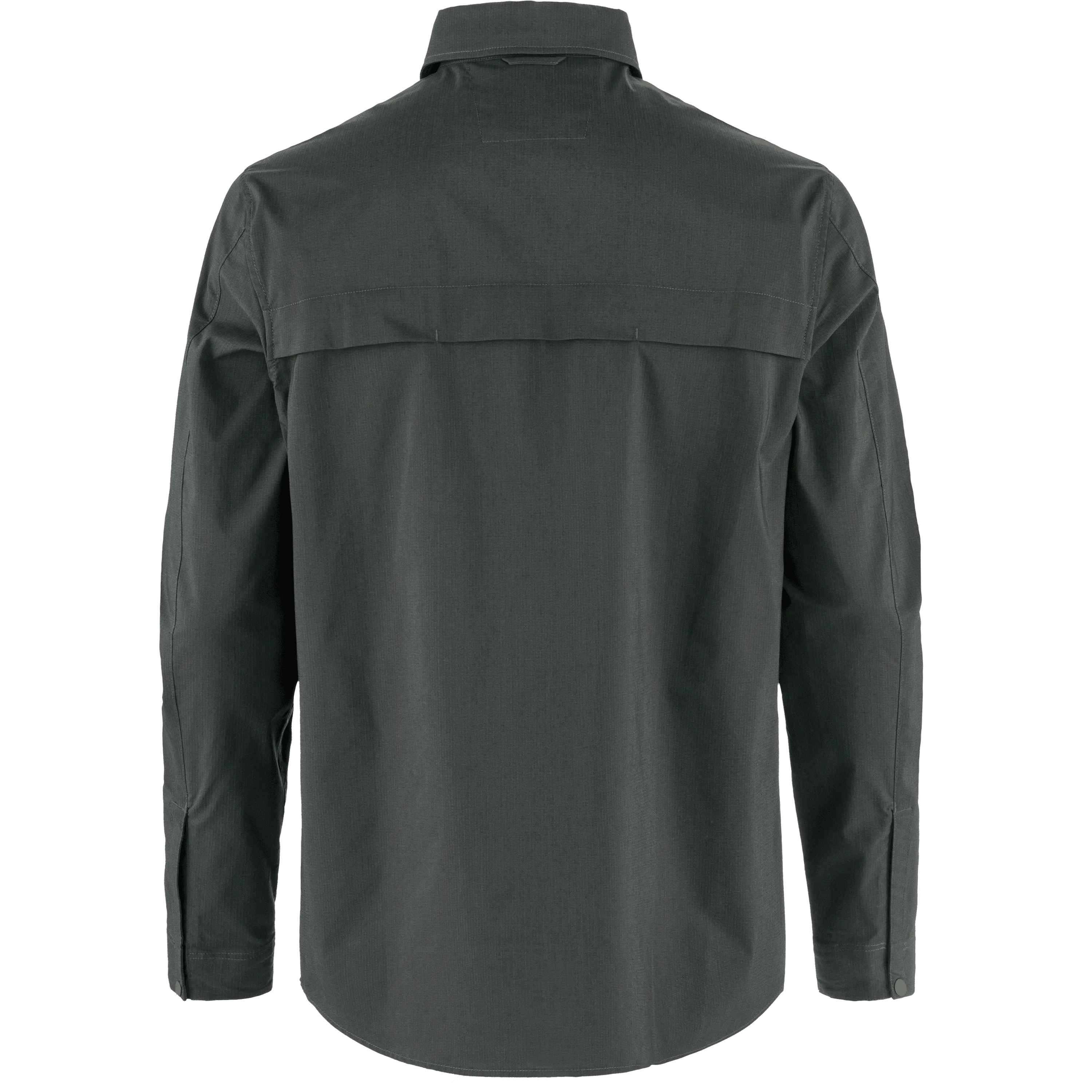 M's Abisko Trail Shirt LS - Recycled polyester & Polyester & Organic cotton