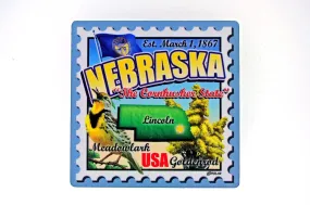 Nebraska "The Cornhusker State" Magnet