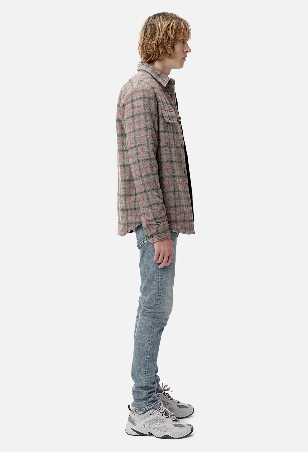 Nepal Overshirt / Grey Check