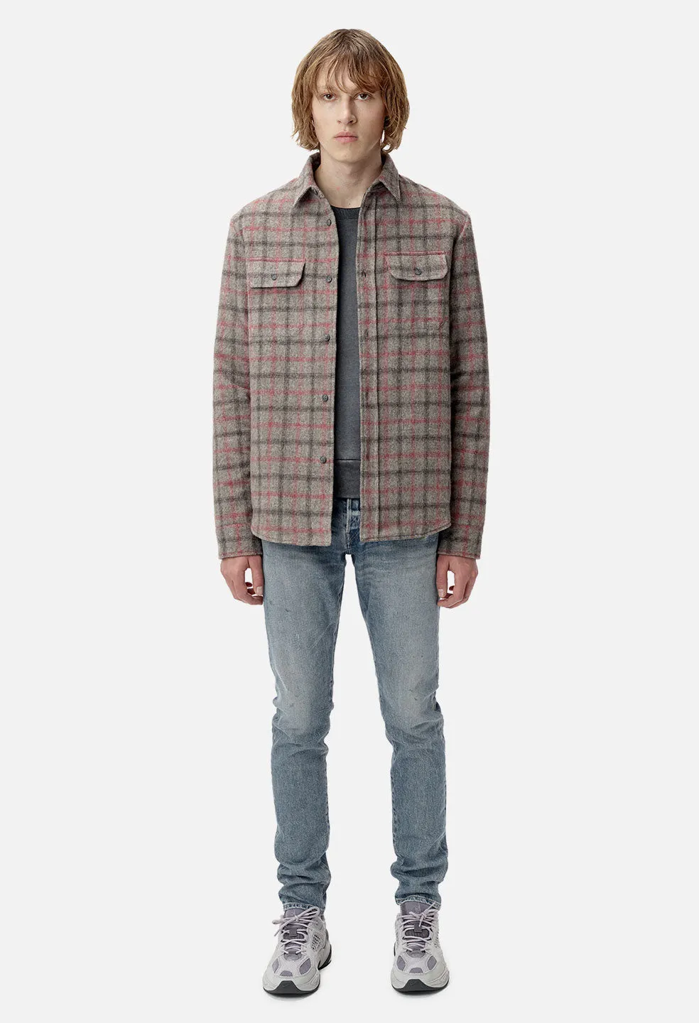 Nepal Overshirt / Grey Check