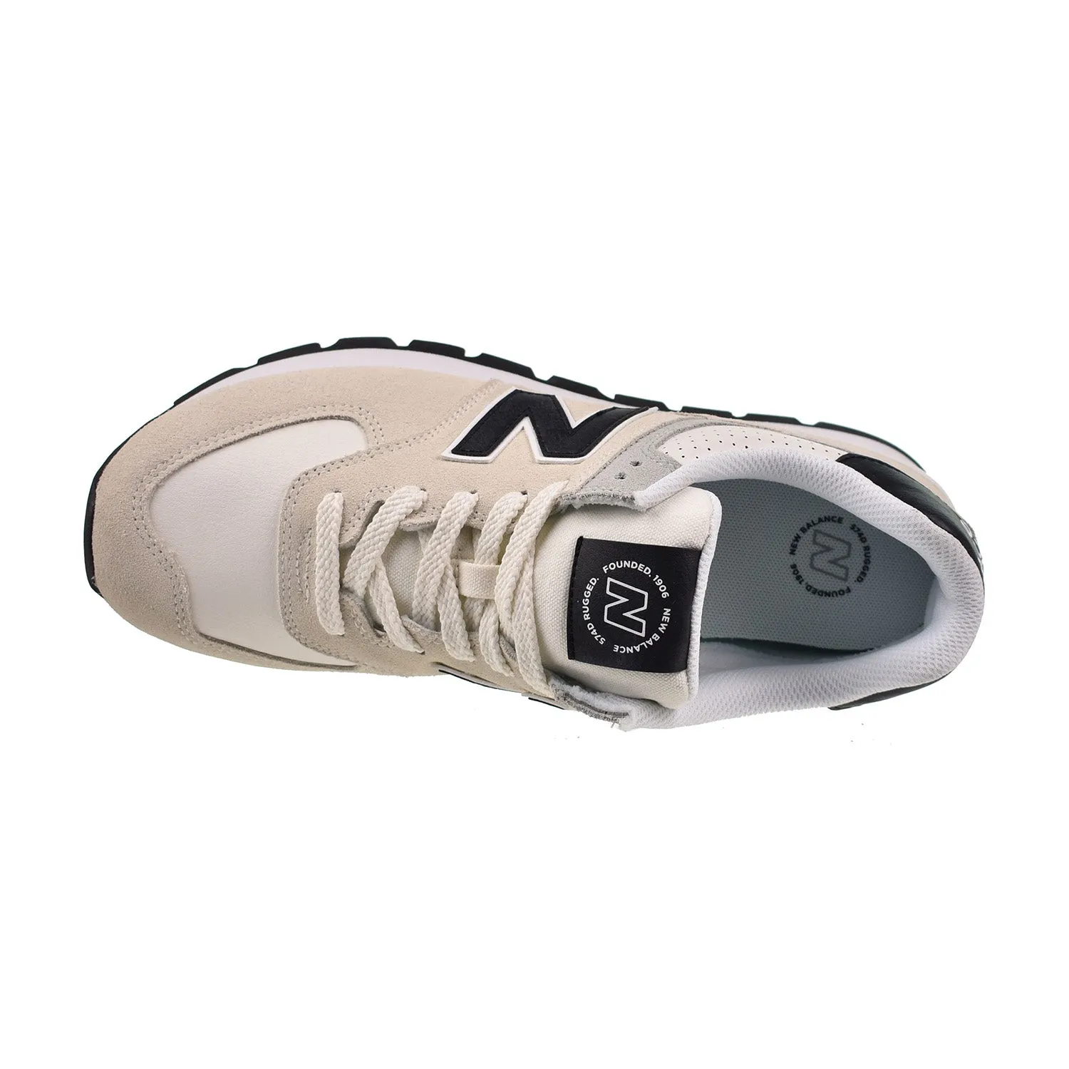 New Balance 574 Men's Shoes White-Black