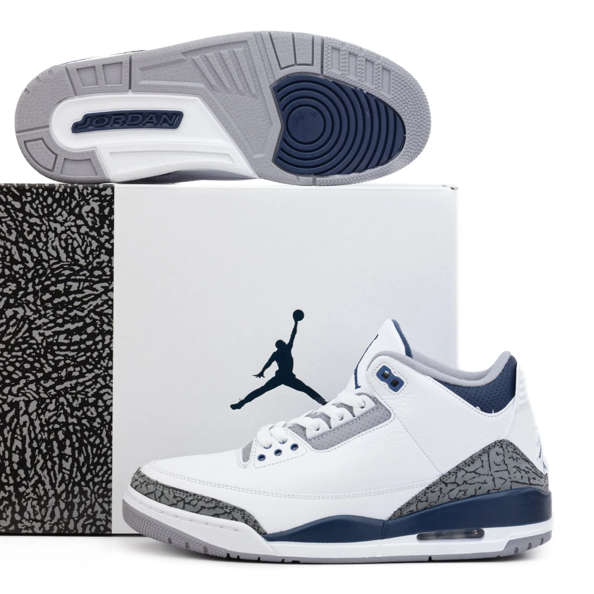 Nike Air Jordan 3  Retro "Midnight Navy" CT8532-140