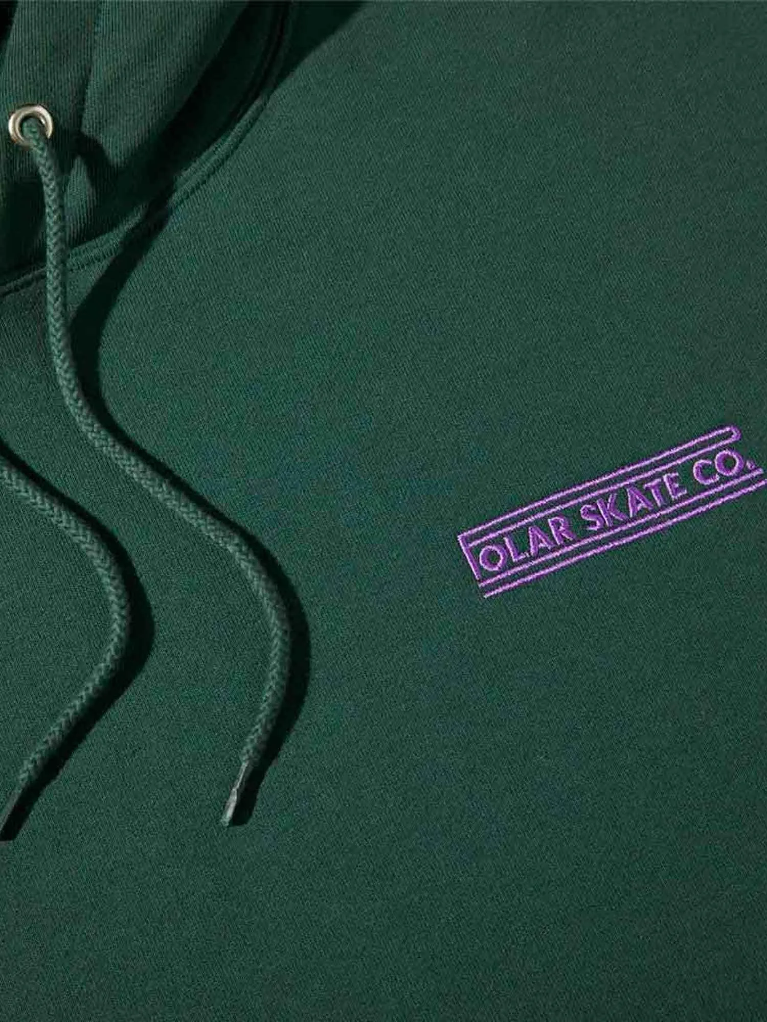 Polar Stretch Logo Dave Hoodie - Dark Teal