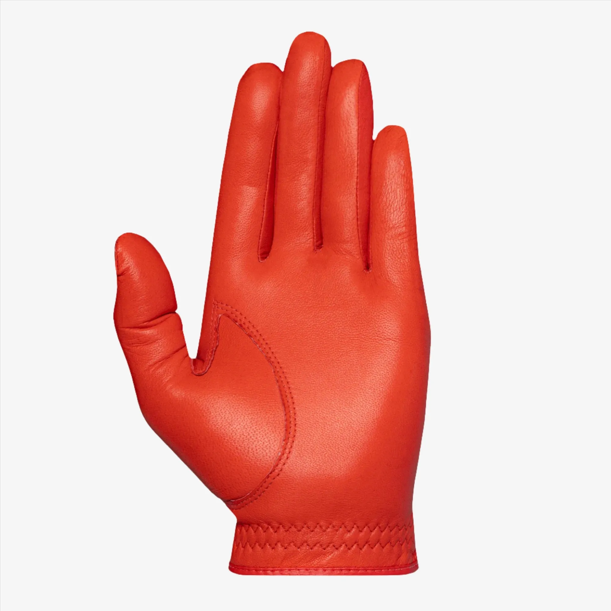 Red Cabretta Leather Golf Glove 3 PACK