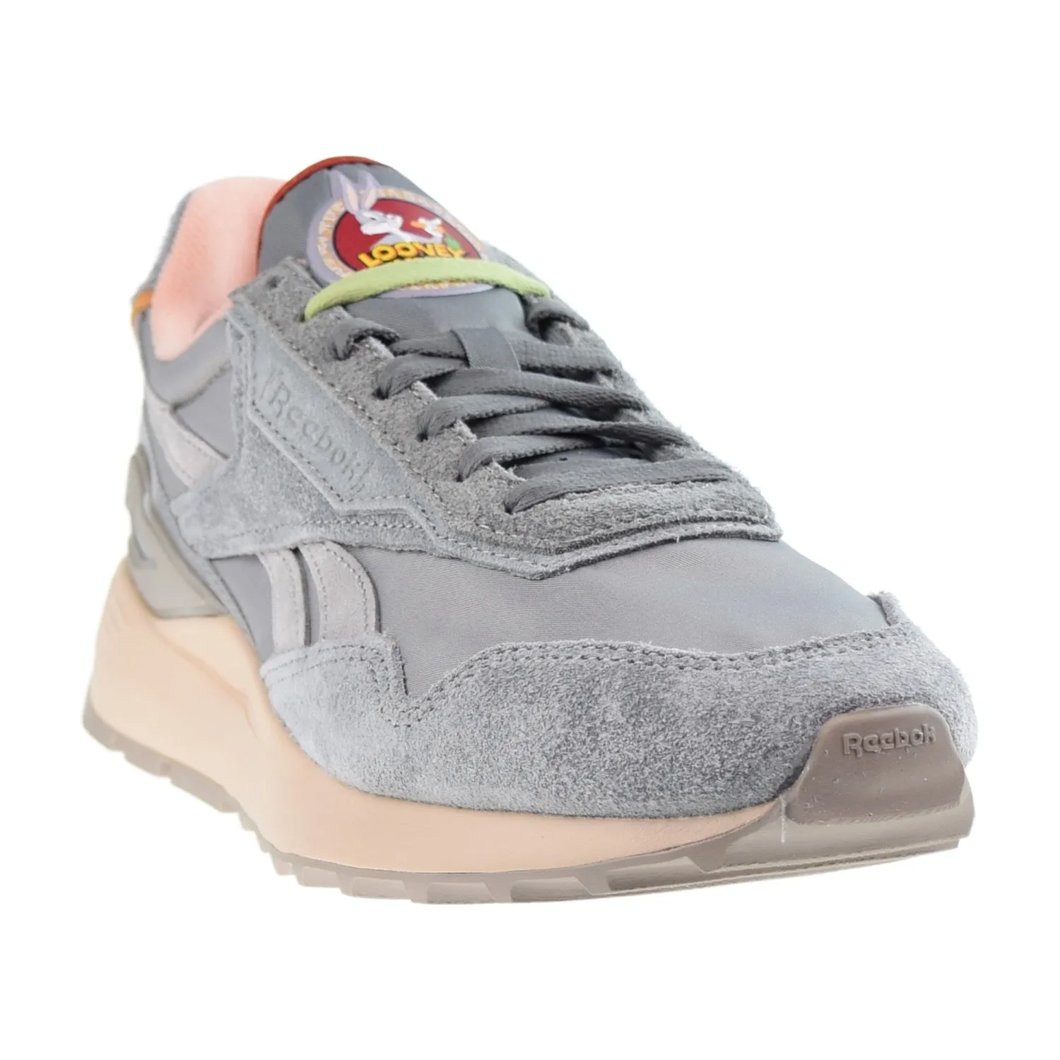 Reebok Classic Leather AZ Looney Tunes Bugs Bunny Men's Shoes Flat Grey