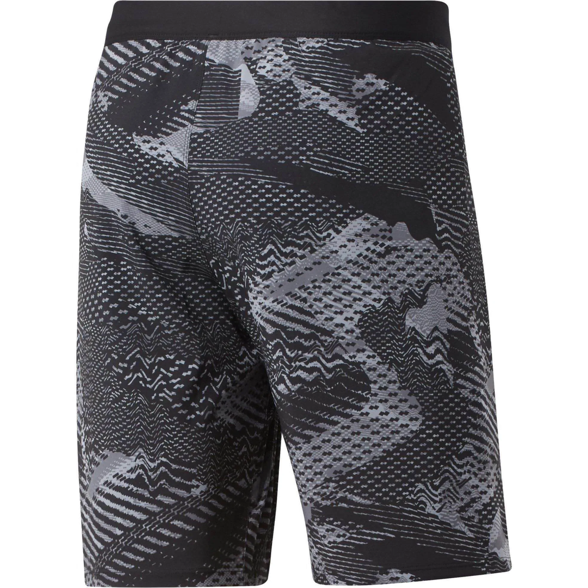 Reebok Speedwick All Over Print Mens Training Shorts - Black