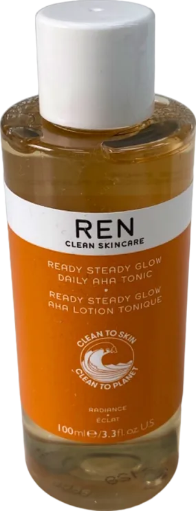 REN Ready Steady Glow Daily AHA Tonic 100ml