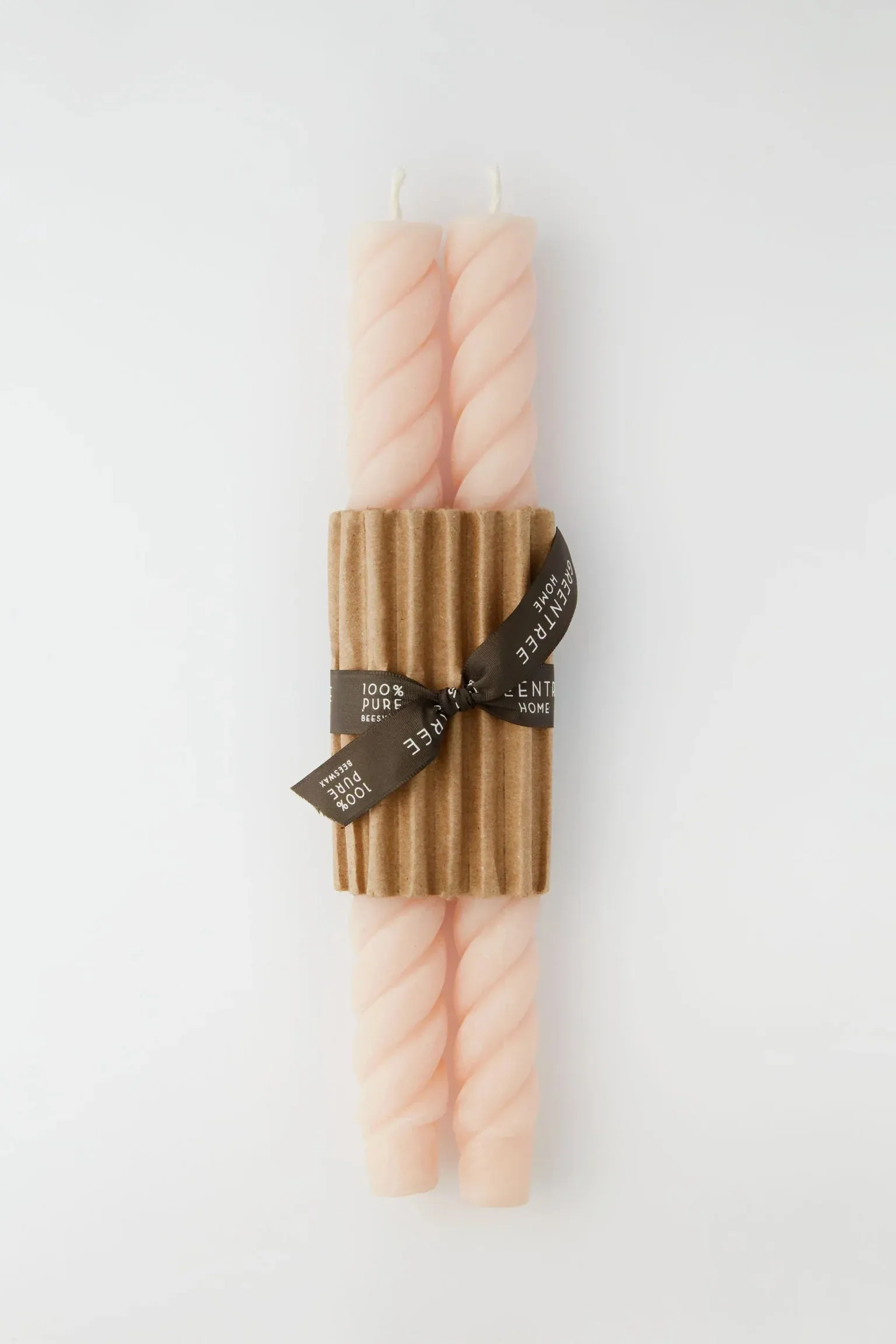 Rope Candles (pair) - 10 - (three colors)