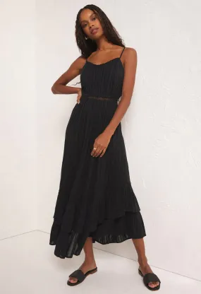 Rose Maxi Dress-Black