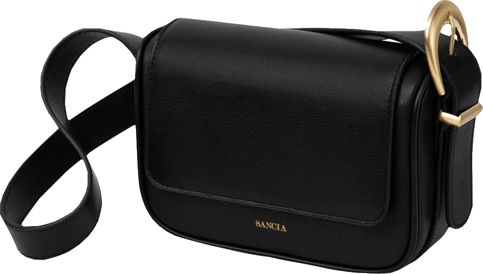 Sancia Black The Galina Mini Handbag