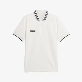 Short Sleeve Polo Shirt Chalk White