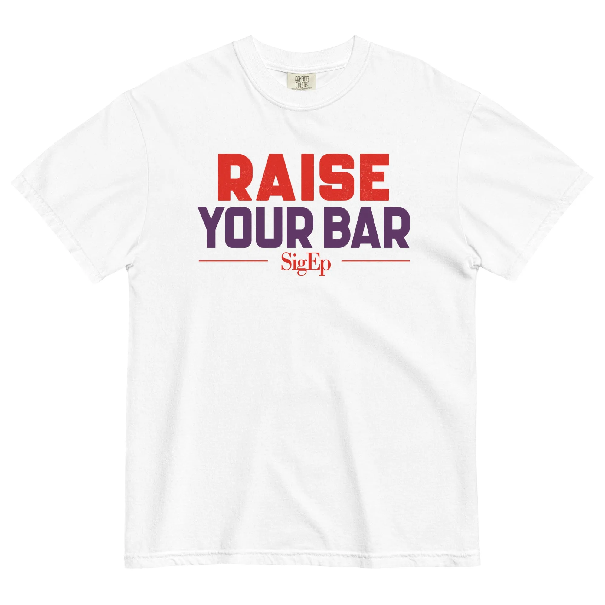 SigEp Raise Your Bar T-Shirt by Comfort Colors