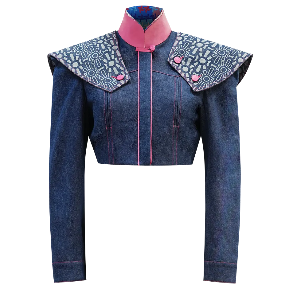 SPARKLE BY KAREN CHAN x  HK Heritage Museum【FRUITFUL HARMONY】Jacket & Jeans (幸運風車)  (風調雨順)