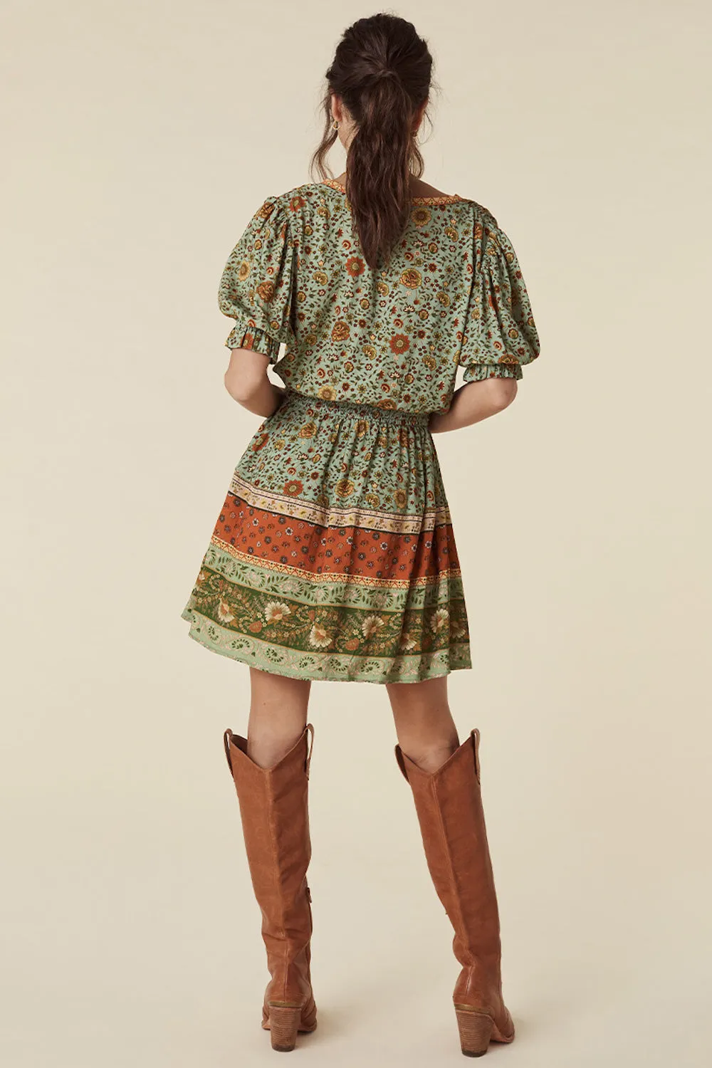 SPELL Lady Untamed Playdress in Matcha