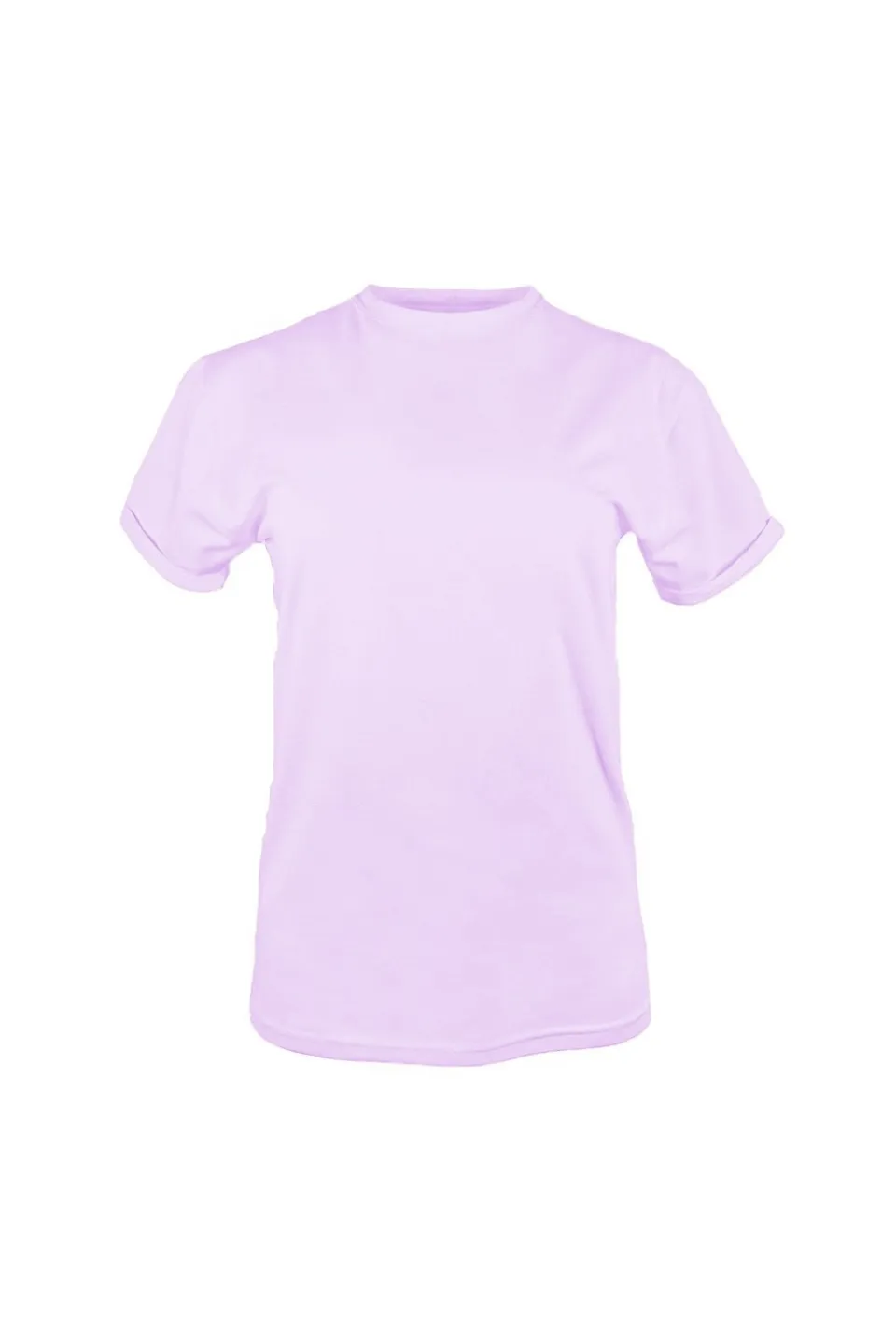 T-shirt damski BASIC - fioletowy