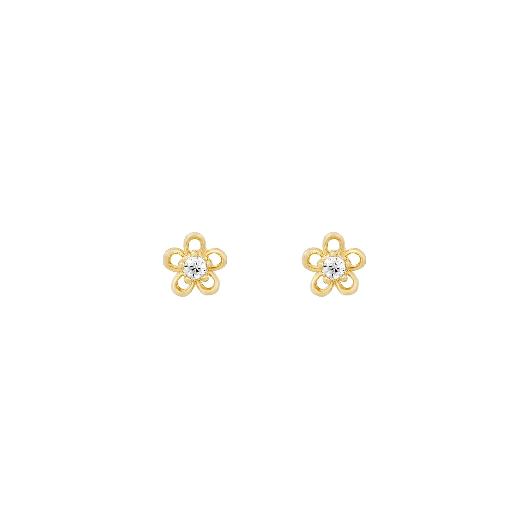 Teeny Tiny Flower Studs