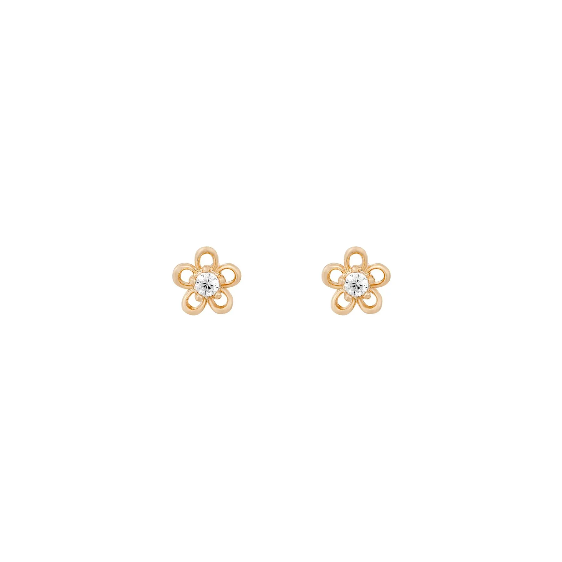 Teeny Tiny Flower Studs