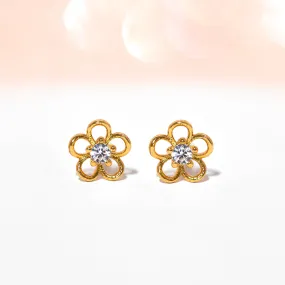 Teeny Tiny Flower Studs