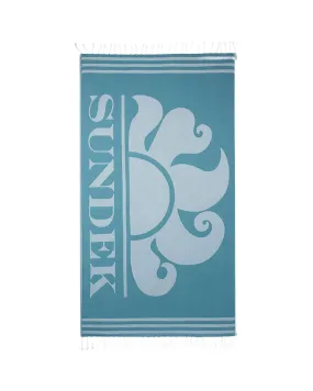 Telo Mare Sundek Basic Fouta Blue Grass