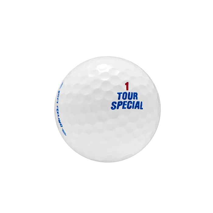 Tour Special Soft Feel A6 Golf Balls 3 doz. Bundle - White