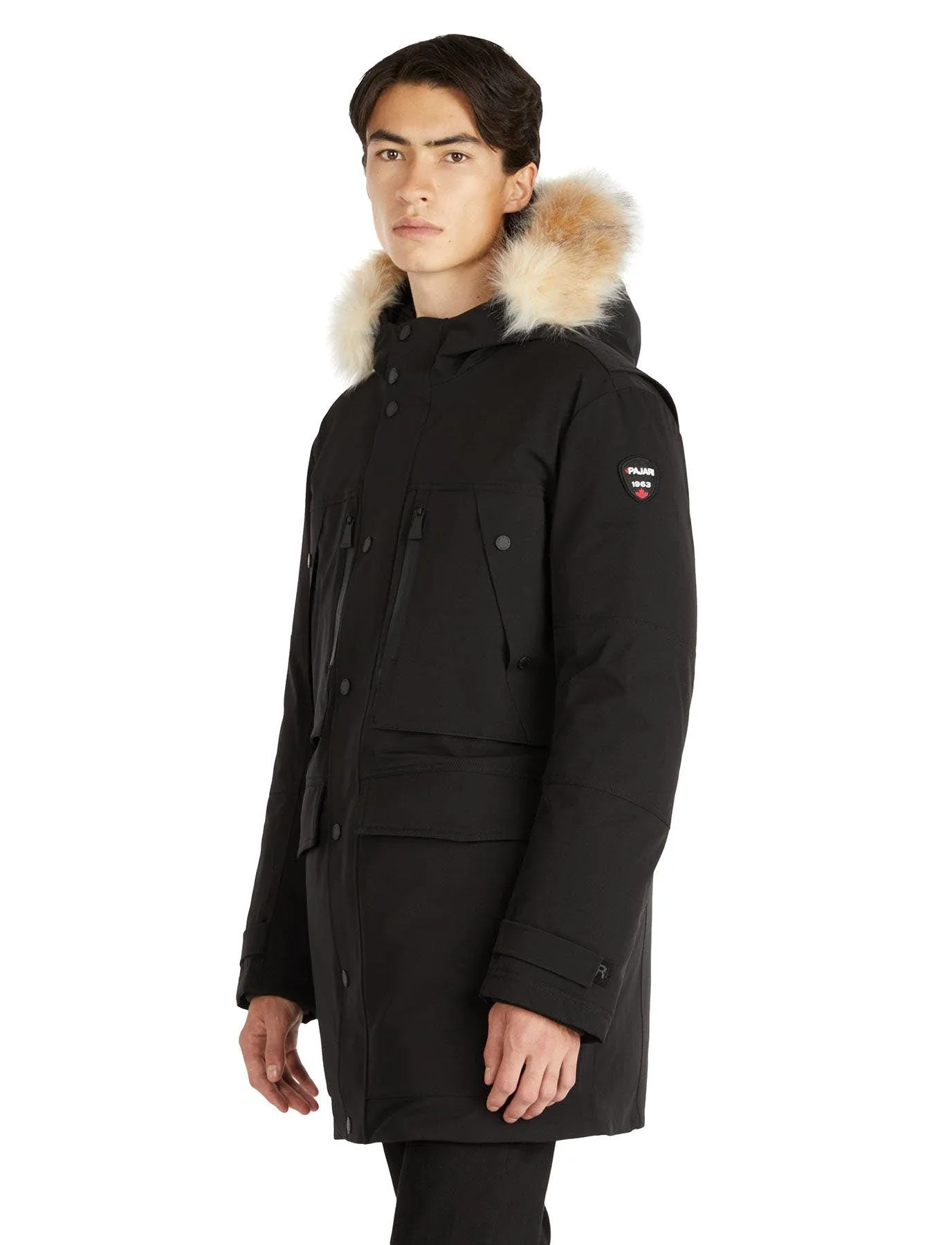 Tullens Men's Parka w/ Faux Fur Trim