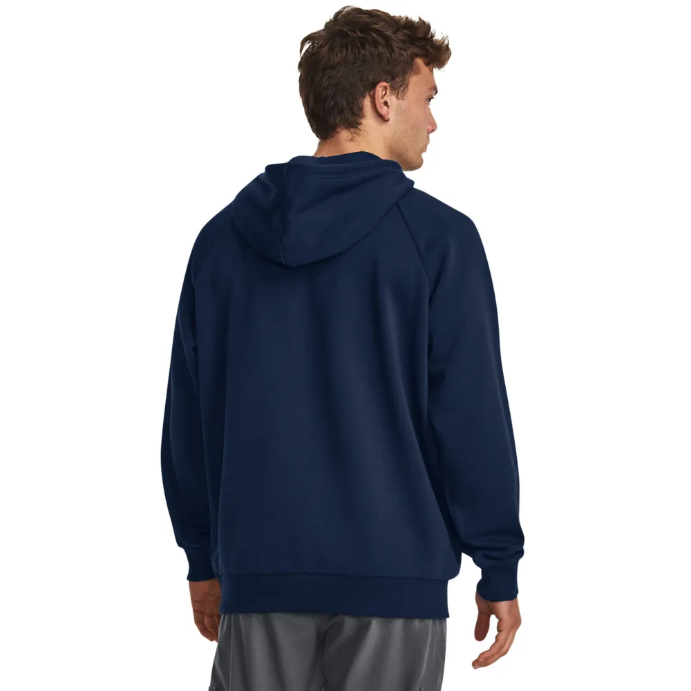 'Under Armour' Men's Freedom Rival BFL Fleece Hoodie - Academy / Steel