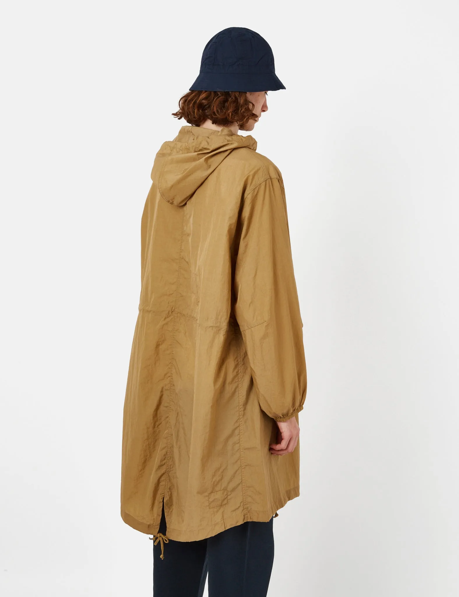 Universal Works Beach Parka (Recycled Tech Nylon) - Sand Beige