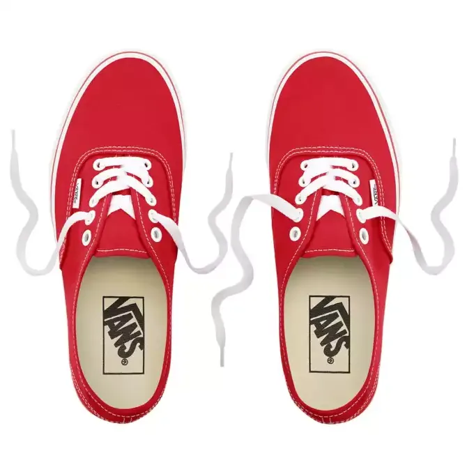 Vans Authentic VN0EE3RED adult sneakers shoe red