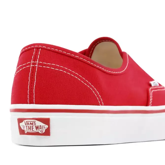 Vans Authentic VN0EE3RED adult sneakers shoe red