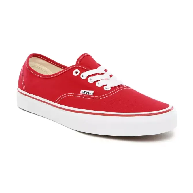 Vans Authentic VN0EE3RED adult sneakers shoe red