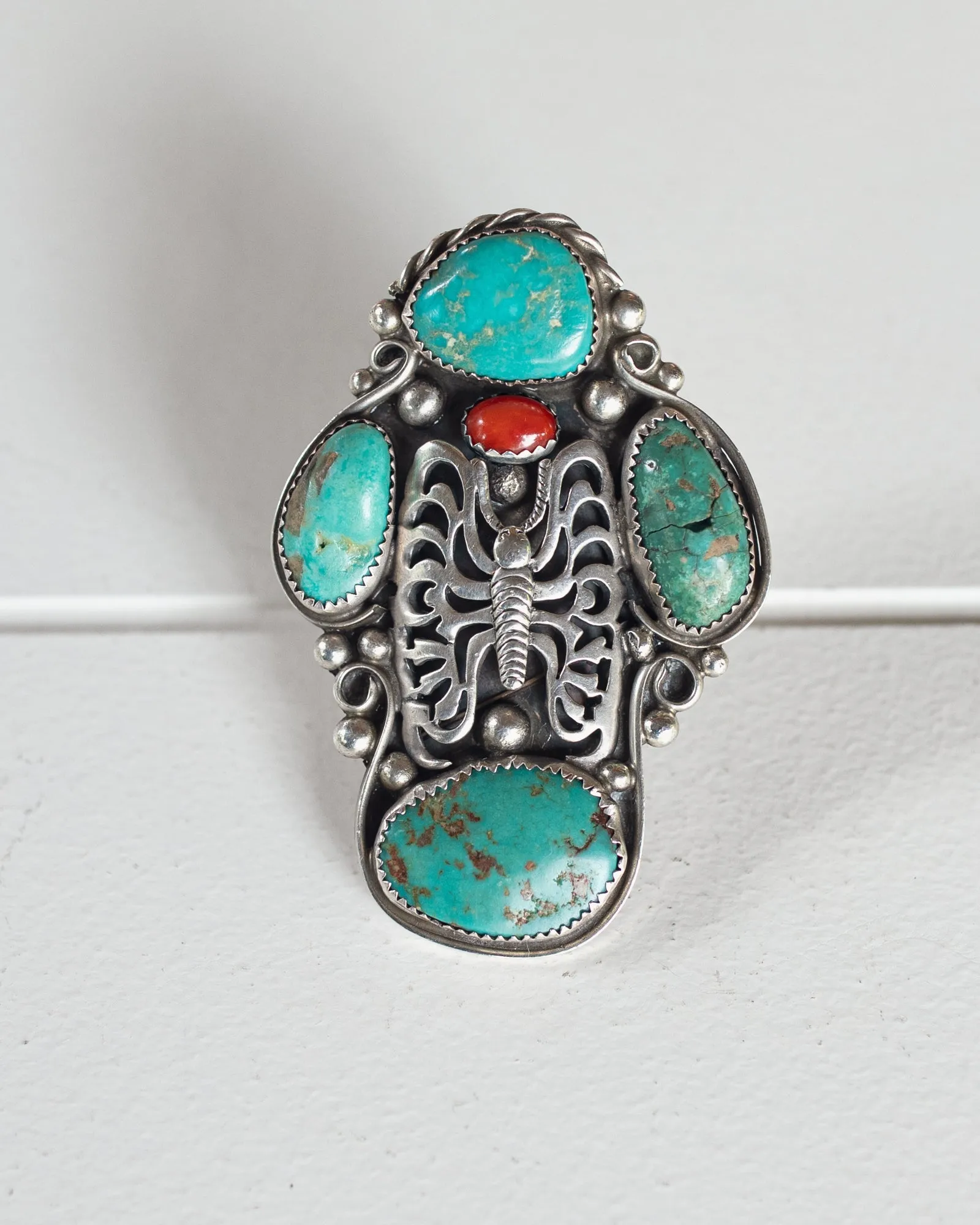 Vintage Navajo Turquoise Ring