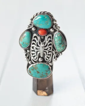 Vintage Navajo Turquoise Ring