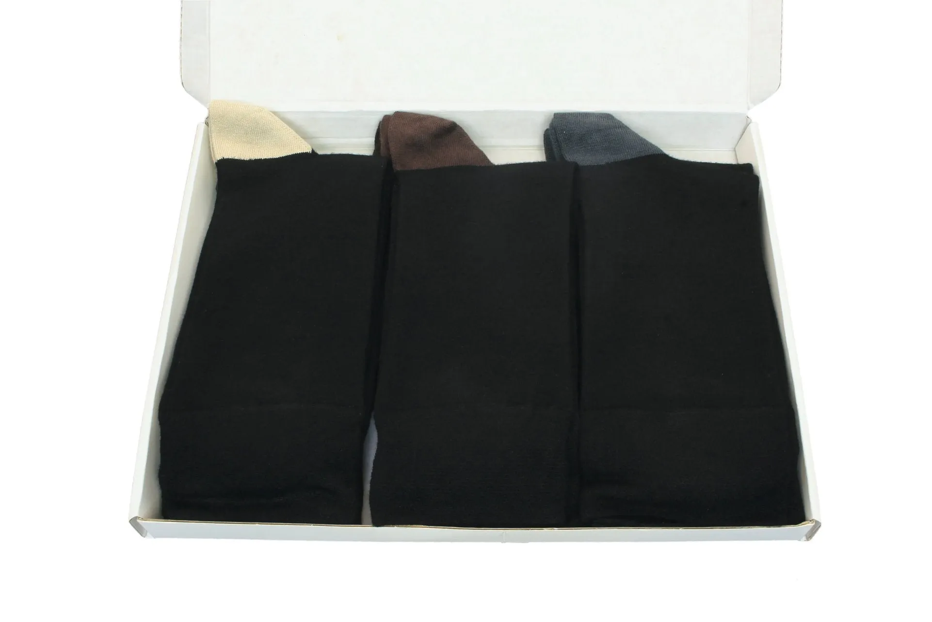 Xact Men's Bamboo Socks, 6 Pairs, Super Soft and Breathable, Antibacterial, Odour-Resistant in Gift Box (UK 7-11)