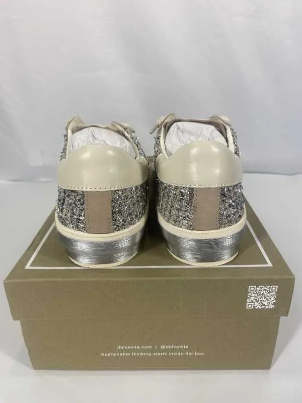 ZINA SNEAKERS DK SILVER MULTI WOVEN - re:vita