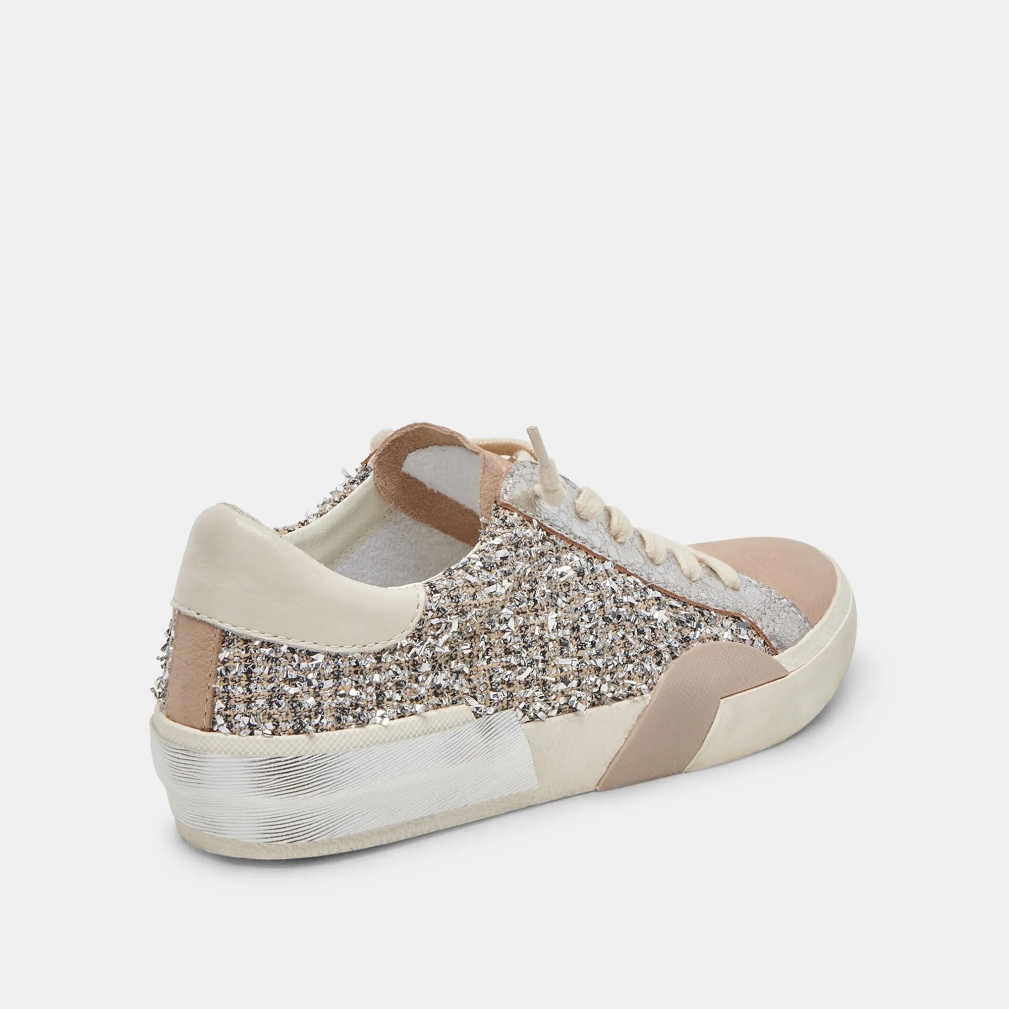 ZINA SNEAKERS DK SILVER MULTI WOVEN - re:vita