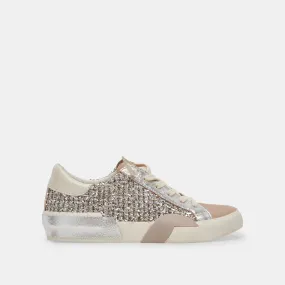 ZINA SNEAKERS DK SILVER MULTI WOVEN - re:vita